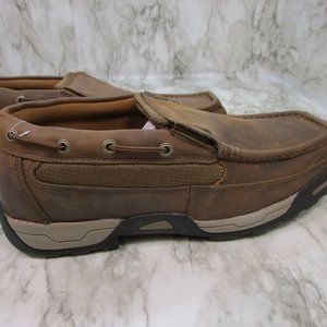 Dan Post SIze 11.5 Wide Tan Mocc Tan Oxford